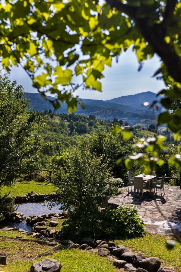 Borgo Casale Pensionat Albareto  Exteriör bild